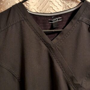 Black Elle scrub set